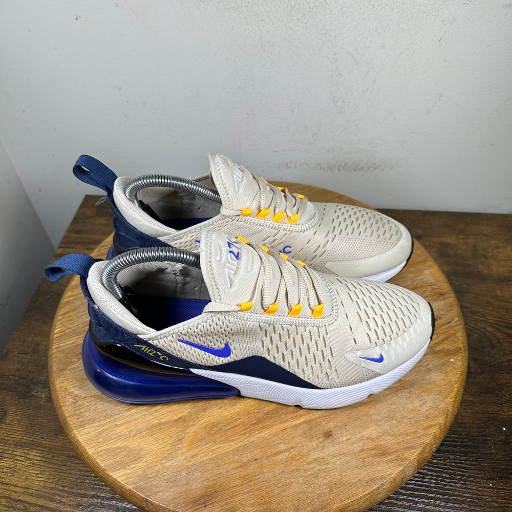 Nike Air Max 270 Women's Light Cream Persian Violet Shoes Size 8.5 AH6789-202